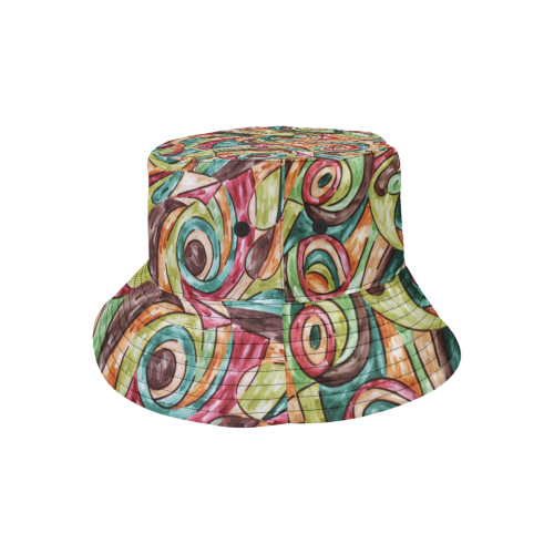 Earth All Over Print Bucket Hat