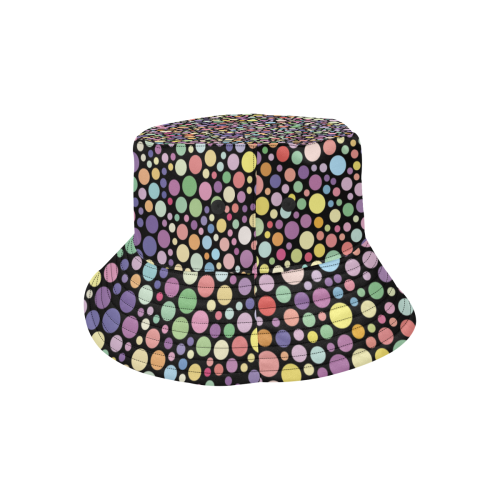 Colorful polka dots All Over Print Bucket Hat