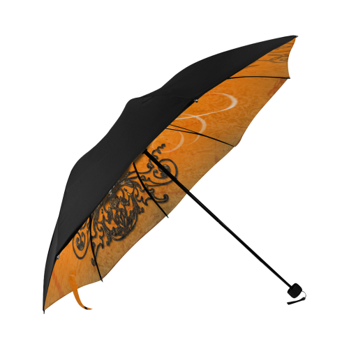 So cute, funny giraffe Anti-UV Foldable Umbrella (Underside Printing) (U07)