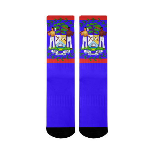 Belize Socks Mid-Calf Socks (Black Sole)