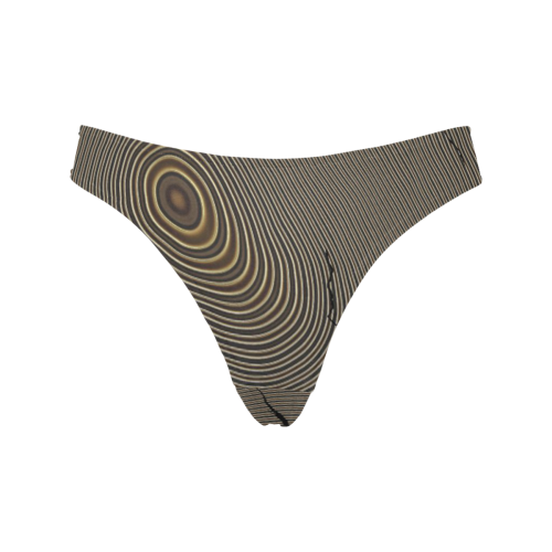Tree Rings 1 by JamColors Women's All Over Print Thongs (Model L30)