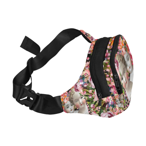 Two Flower Dolls Fanny Pack/Small (Model 1677)