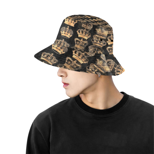 Royal Krone by Artdream All Over Print Bucket Hat for Men