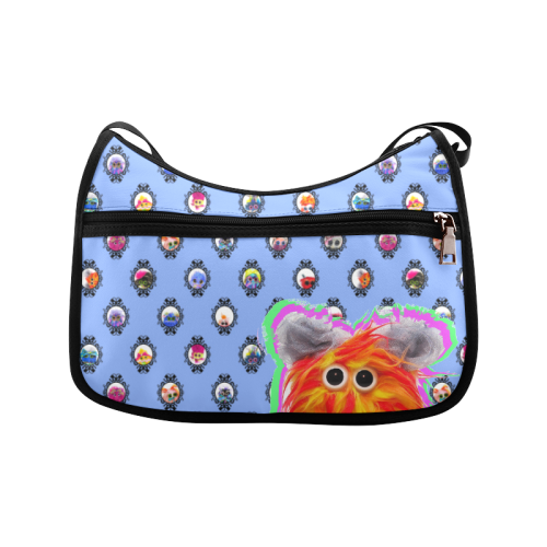 PopArt CluckCluck Slouchie Crossbody Bags (Model 1616)