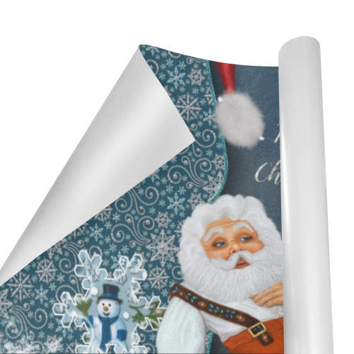 Funny Santa Claus Gift Wrapping Paper 58"x 23" (5 Rolls)
