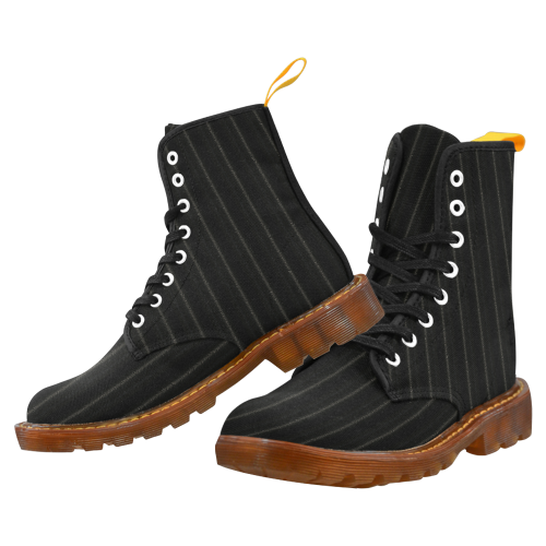 Leather Stripe by Jera Nour Martin Boots For Men Model 1203H