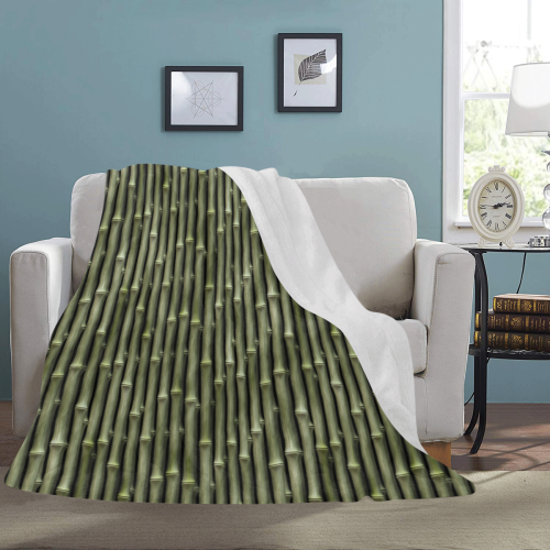Bamboo forest Ultra-Soft Micro Fleece Blanket 54''x70''