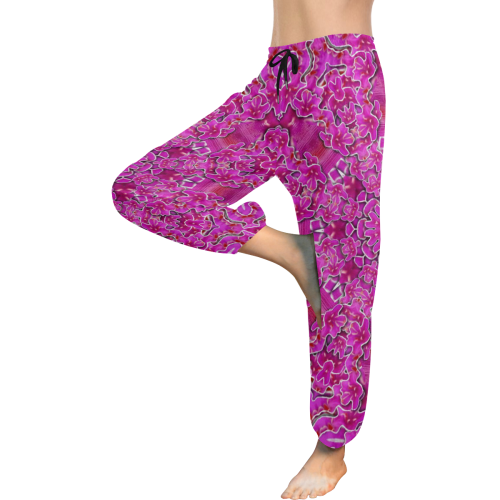 flowering and blooming to bring happiness Women's All Over Print Harem Pants (Model L18)