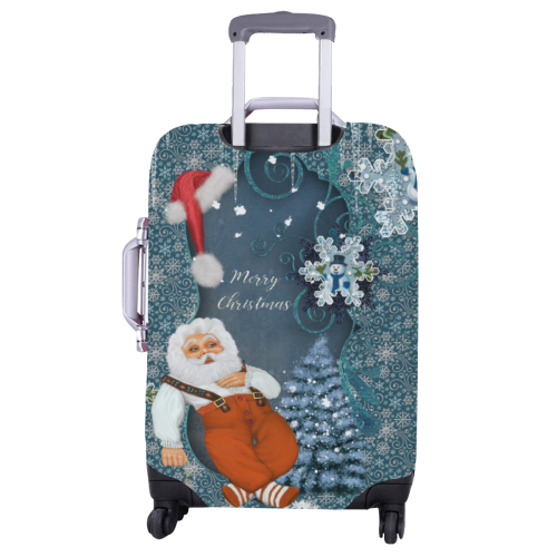 Funny Santa Claus Luggage Cover/Large 26"-28"