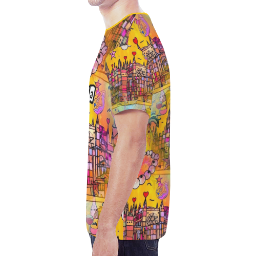 Mallorca by Nico Bielow New All Over Print T-shirt for Men (Model T45)