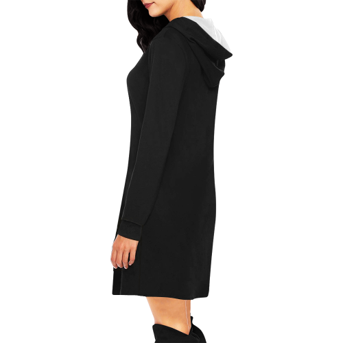 SLFF Laurel Mini Sweat dress All Over Print Hoodie Mini Dress (Model H27)
