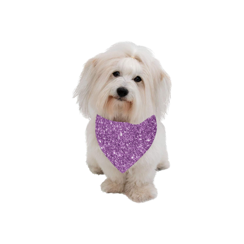 New Sparkling Glitter Print D by JamColors Pet Dog Bandana/Large Size