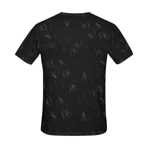 My Pets Hair All Over Print T-Shirt for Men (USA Size) (Model T40)