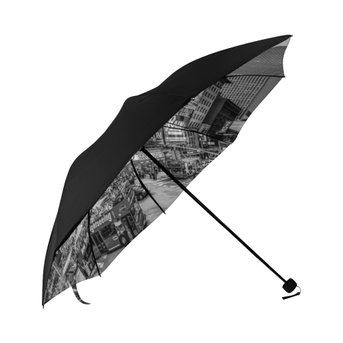 Times Square III Special Finale Edition B&W Anti-UV Foldable Umbrella (Underside Printing) (U07)