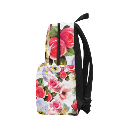 Floating Pink and White Roses Blessed Designed By Me by Doris Clay-Kersey Unisex Classic Backpack (Model 1673)