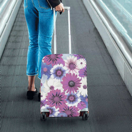 Spring Time Flowers 5 Luggage Cover/Small 18"-21"