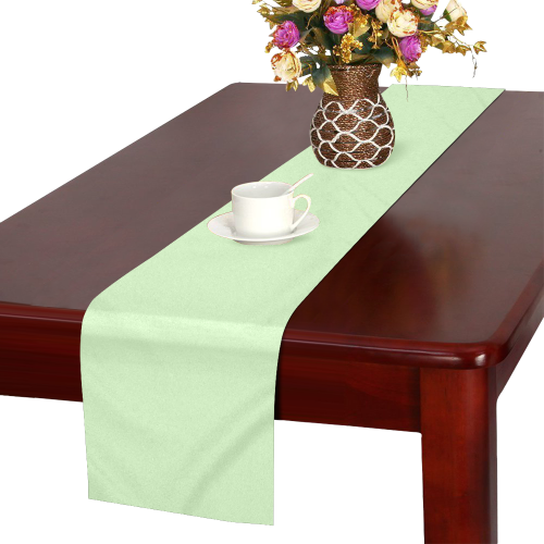 color tea green Table Runner 16x72 inch