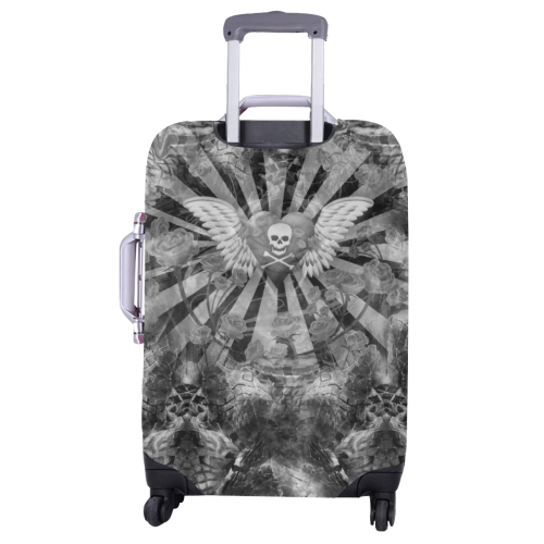 Luggage Cover Skull Angel Gothic Design Luggage Cover/Large 26"-28"