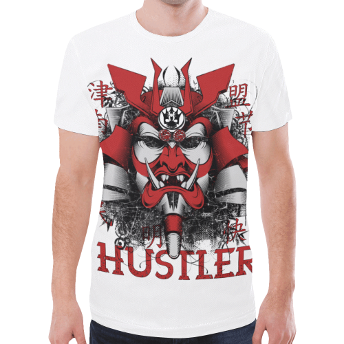 Samurai Hustler New All Over Print T-shirt for Men/Large Size (Model T45)