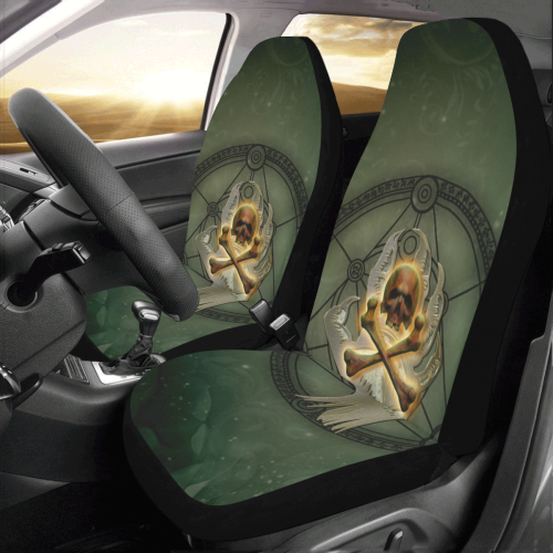 Skull in a hand Car Seat Covers (Set of 2)