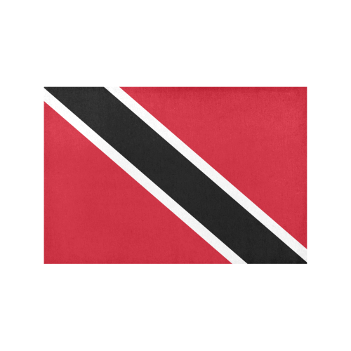 Trinidad and Tobago flaG Placemat 12’’ x 18’’ (Four Pieces)
