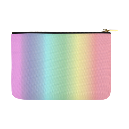Pastel Rainbow Carry-All Pouch 12.5''x8.5''