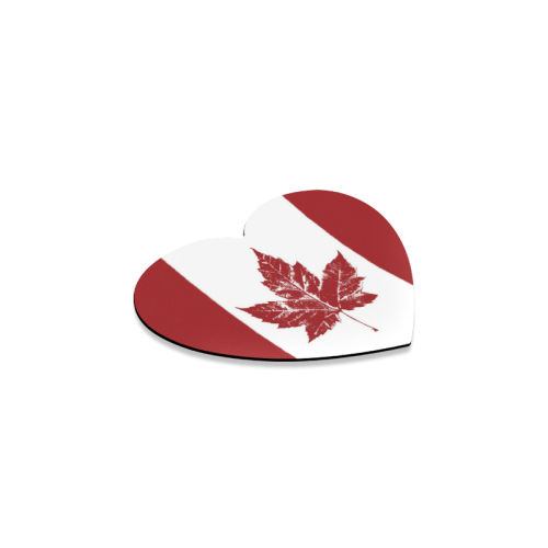 Canada Coasters Retro Cool Souvenirs Heart Coaster