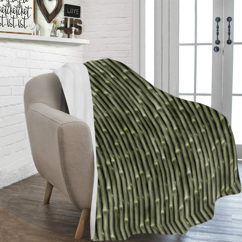 Bamboo forest Ultra-Soft Micro Fleece Blanket 54''x70''