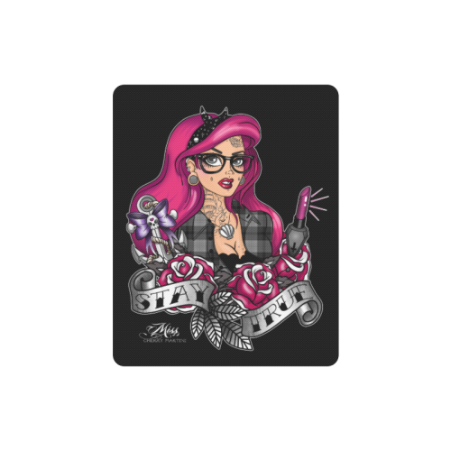 Stay True Rectangle Mousepad