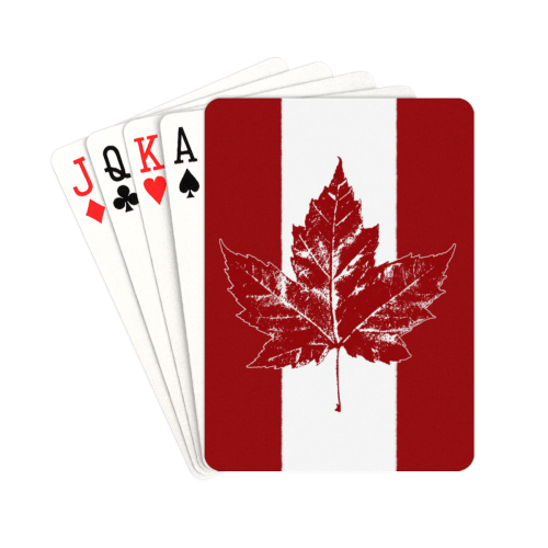Cool Canada Flag Playing Cards 2.5"x3.5"