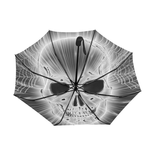 Skull 20161117_by_JAMColors Anti-UV Auto-Foldable Umbrella (Underside Printing) (U06)