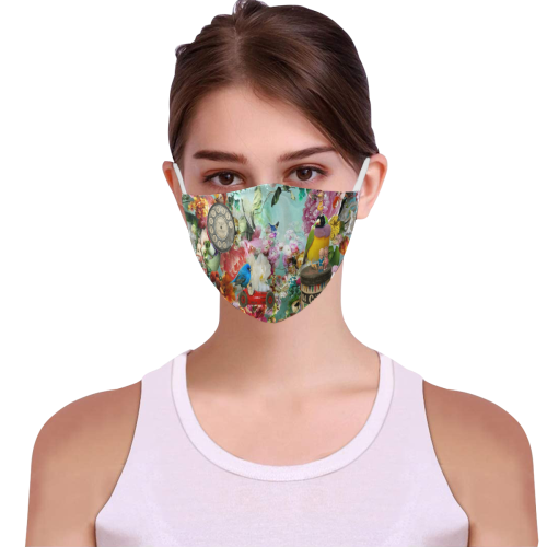 The Secret Garden 3D Mouth Mask with Drawstring (15 Filters Included) (Model M04) (Non-medical Products)