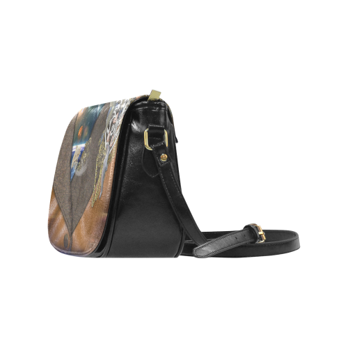 Our dimension of Time Classic Saddle Bag/Small (Model 1648)
