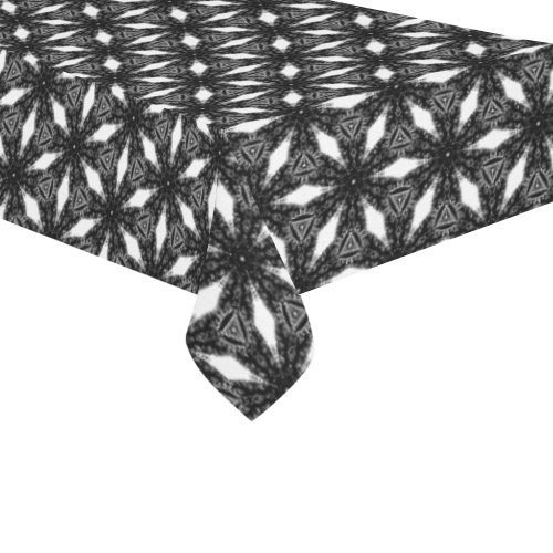 Kettukas BW #38 Cotton Linen Tablecloth 60"x120"