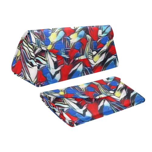 abstract joy 8 by JamColors Custom Foldable Glasses Case