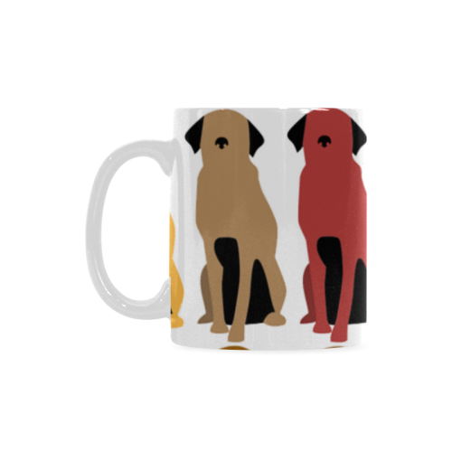 Dogs Custom White Mug (11OZ)