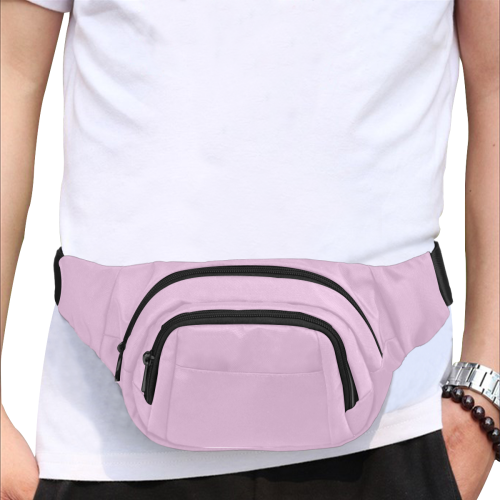 Pink Lavender Fanny Pack/Small (Model 1677)