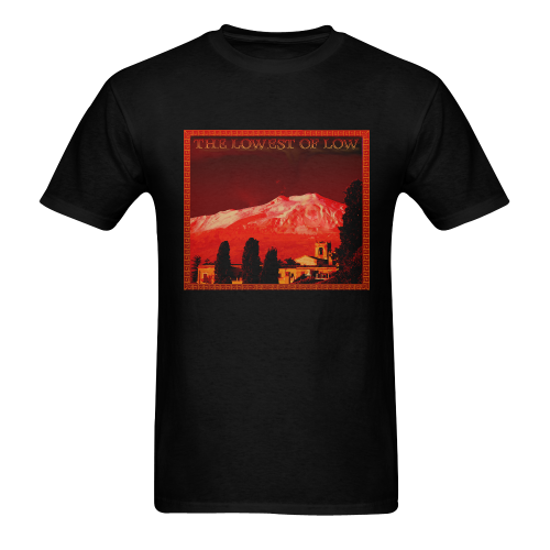 The Lowest of Low Etna Men's T-Shirt in USA Size (Two Sides Printing)