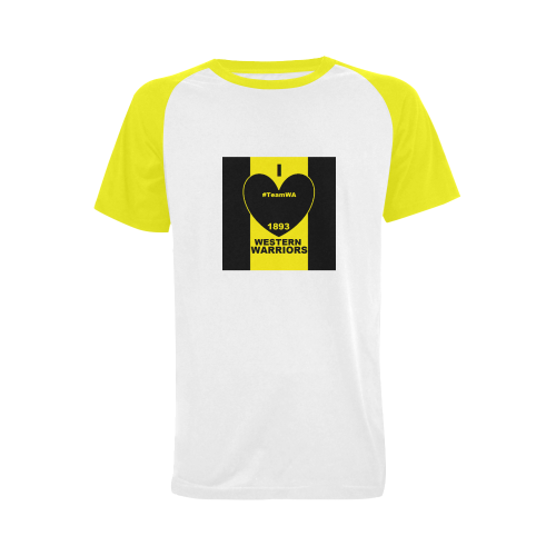 WESTERN WARRIORS Men's Raglan T-shirt (USA Size) (Model T11)