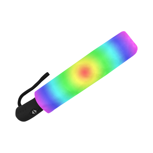 Rainbow Gradient Fully Automatic Umbrella Auto-Foldable Umbrella (Model U04)