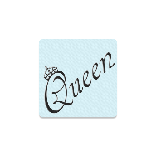For the Queen / Blue Square Coaster