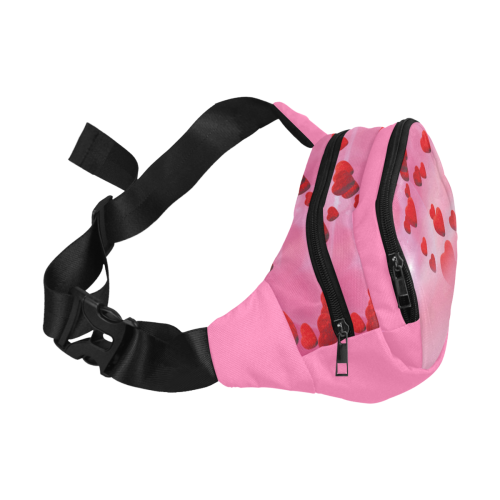 lovely romantic sky heart pattern for valentines day, mothers day, birthday, marriage Fanny Pack/Small (Model 1677)