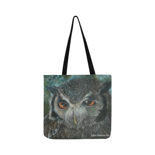 African Owl Reusable Shopping Bag Model 1660 (Two sides)