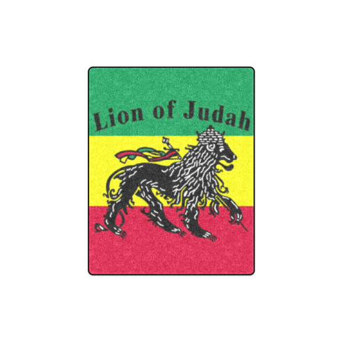 RASTA LION OF JUDAH Blanket 40"x50"