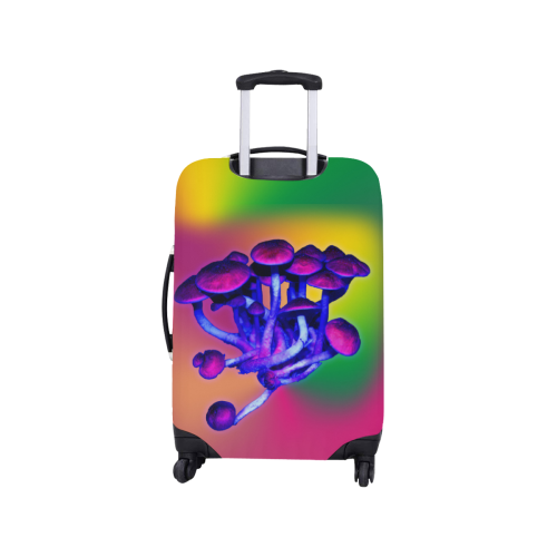 Magic Mushrooms Luggage Cover/Small 18"-21"