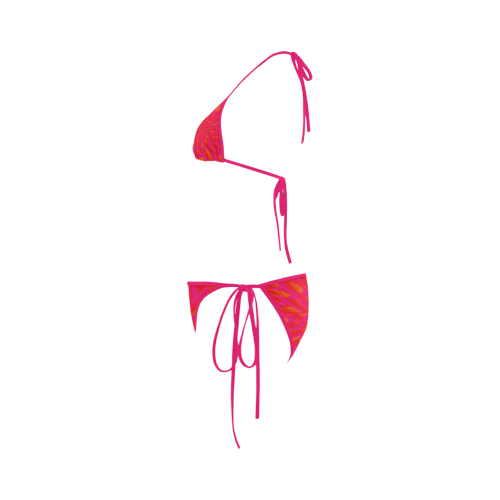 Enchanted pink forest Custom Bikini Swimsuit