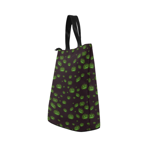 Pumpkin Glow Nylon Lunch Tote Bag (Model 1670)