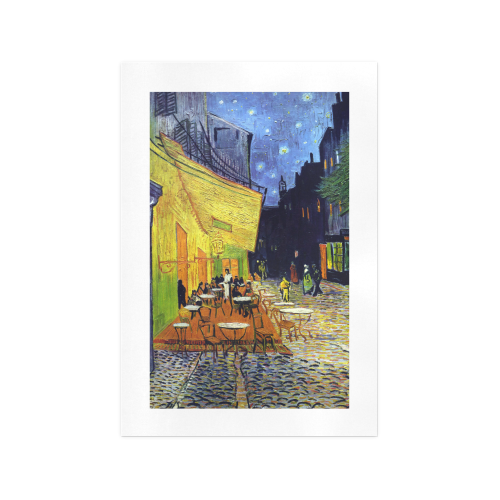 Vincent Willem van Gogh - Cafe Terrace at Night Art Print 13‘’x19‘’
