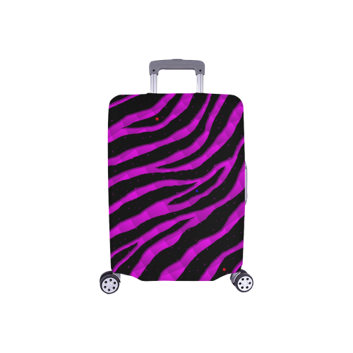 Ripped SpaceTime Stripes - Pink Luggage Cover/Small 18"-21"