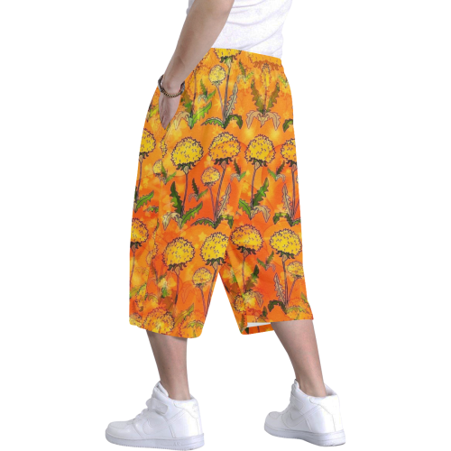 Summer Popart by Nico Bielow Men's All Over Print Baggy Shorts (Model L37)